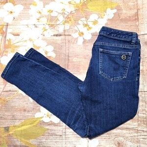 Michael Kors Dark Blue Skinny Jeans Sz 2